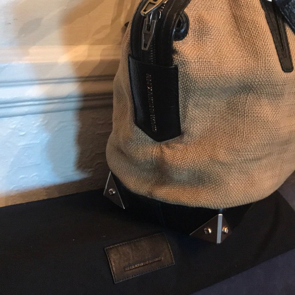 🖤Alexander Wang Emile Burlap Linen Purse🖤 - Picture 4 of 8